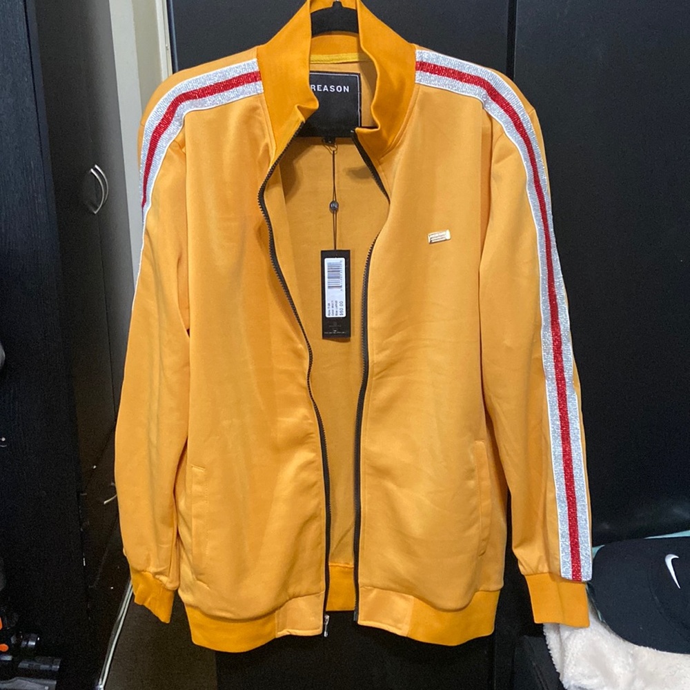 REASON. Zipper Sweatshirt. Brand new LARGE